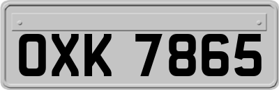 OXK7865