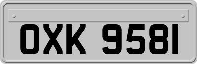 OXK9581