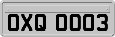 OXQ0003