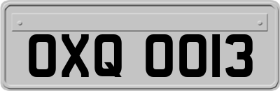 OXQ0013