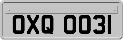 OXQ0031