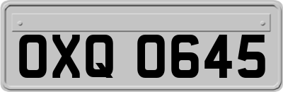 OXQ0645