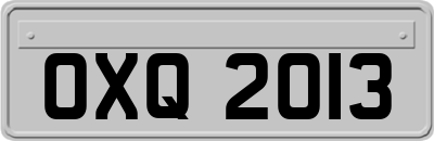 OXQ2013