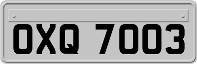 OXQ7003