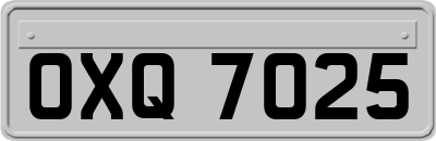 OXQ7025
