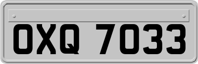 OXQ7033