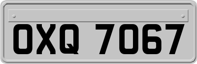 OXQ7067