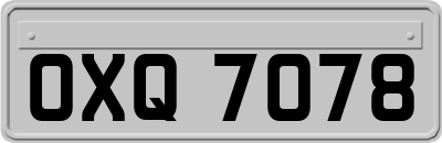 OXQ7078