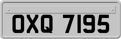 OXQ7195