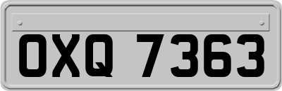 OXQ7363