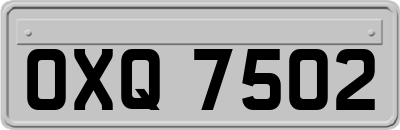 OXQ7502