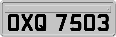 OXQ7503