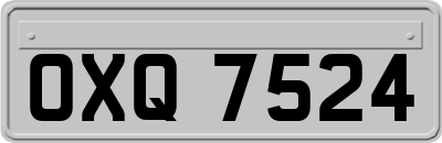 OXQ7524