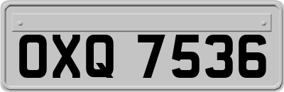 OXQ7536
