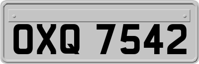 OXQ7542
