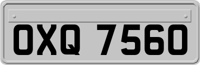 OXQ7560
