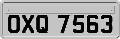OXQ7563