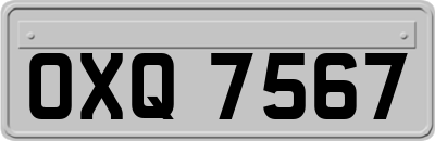 OXQ7567