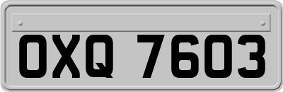OXQ7603