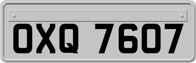 OXQ7607
