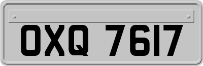 OXQ7617