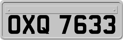 OXQ7633