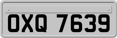 OXQ7639