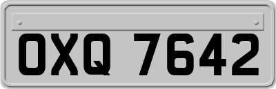OXQ7642