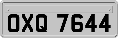 OXQ7644