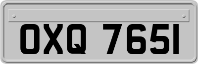 OXQ7651