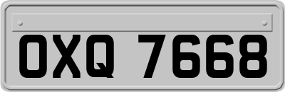 OXQ7668