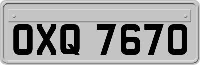 OXQ7670