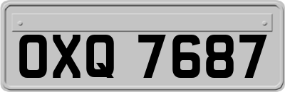 OXQ7687