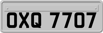 OXQ7707