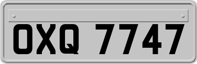 OXQ7747