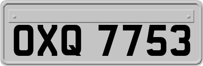 OXQ7753