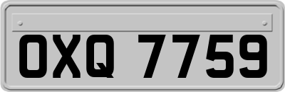 OXQ7759