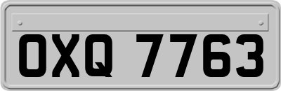 OXQ7763