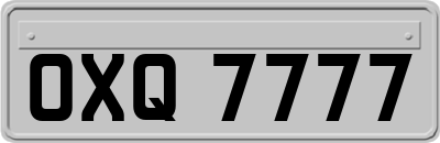 OXQ7777