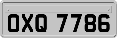 OXQ7786