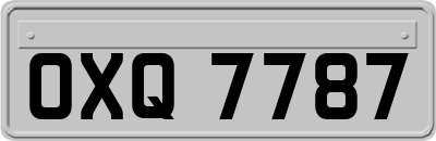 OXQ7787