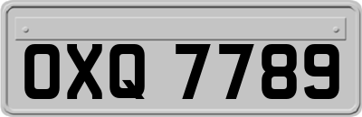 OXQ7789