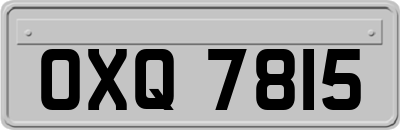 OXQ7815