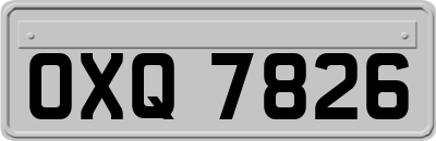 OXQ7826
