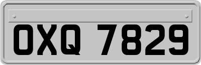 OXQ7829