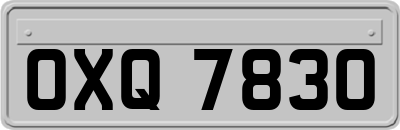 OXQ7830