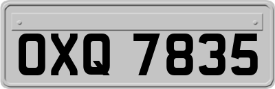 OXQ7835