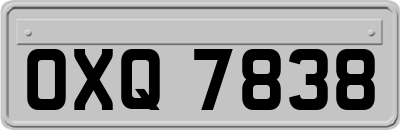 OXQ7838