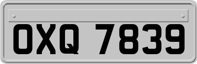 OXQ7839