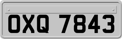 OXQ7843